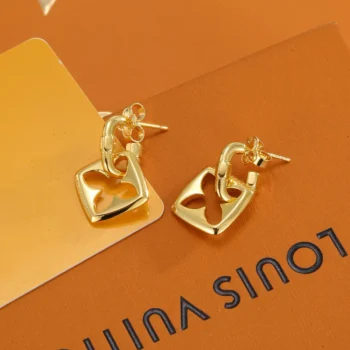 Louis Vuitton Women LV Puffygram Earrings M01174