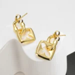 Louis Vuitton Women LV Puffygram Earrings M01174