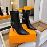 Louis Vuitton Women Legacy Ankle Boot-Black 1AIEUG