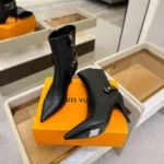 Louis Vuitton Women Legacy Ankle Boot-Black 1AIEUG