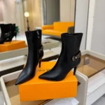 Louis Vuitton Women Legacy Ankle Boot-Black 1AIEUG
