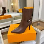 Louis Vuitton Women Legacy Ankle Boot-Brown 1AIFFN