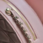 Chanel Women Heart Bag Lambskin Gold-Tone Metal-Light Pink AS5764