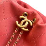 Chanel Women Hobo Handbag Calfskin Gold-Tone Metal AS5976