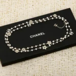 Chanel Women Long-necklace Metal Glass Pearls & Diamantés ABG567