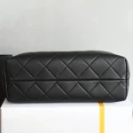 Chanel Women Mini Flap Bag Velvet Diamante Gold Tone Metal AS1787