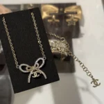 Chanel Women Pendant Necklace Metal & Strass ABG588B22434