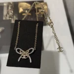 Chanel Women Pendant Necklace Metal & Strass ABG588B22434