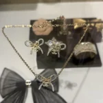 Chanel Women Pendant Necklace Metal & Strass ABG588B22434