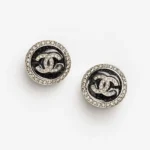 Chanel Women Stud Earrings Metal Resin & Strass ABG409B21903