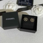 Chanel Women Stud Earrings Metal Resin & Strass ABG409B21903