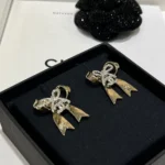 Chanel Women Stud Earrings Metal & Strass ABG598B22434