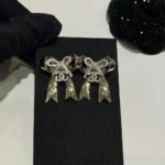 Chanel Women Stud Earrings Metal & Strass ABG598B22434