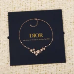 Dior Women Étoile des Vents Necklace Pink Gold and Diamonds JRDV94129