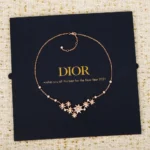 Dior Women Étoile des Vents Necklace Pink Gold and Diamonds JRDV94129