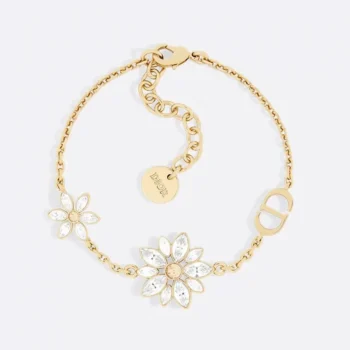 Dior Women Petit CD Lucky Baroque Earrings Gold-Finish Metal E4352WOMCY