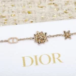 Dior Women Petit CD Lucky Baroque Earrings Gold-Finish Metal E4352WOMCY
