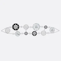 Dior Women Rose des Vents Bracelet White Gold Diamonds Mother-of-Pearl and Onyx