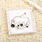 Dior Women Rose des Vents Bracelet White Gold Diamonds Mother-of-Pearl and Onyx