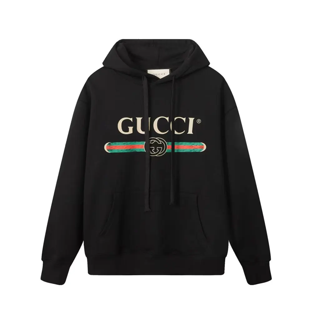 Gucci Men Cotton Jersey Printed Hooded Sweatshirt (1) Gucci Men Cotton Jersey Printed Hooded Sweatshirt