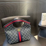 Gucci Women Giglio Small Tote Bag-Blue 860845FAFRW