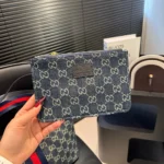 Gucci Women Giglio Small Tote Bag-Blue 860845FAFRW