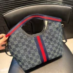 Gucci Women Giglio Small Tote Bag-Blue 860845FAFRW