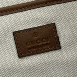 Gucci Women Half Horsebit Medium Shoulder Bag-Brown 860787AAEE7