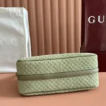 Gucci Women Half Horsebit Medium Shoulder Bag-Green 860787AAEE7