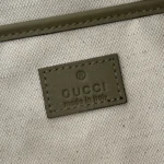 Gucci Women Half Horsebit Medium Shoulder Bag-Green 860787AAEE7