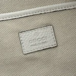Gucci Women Half Horsebit Medium Shoulder Bag-White ‎860787AAFDM