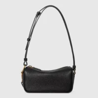 Gucci Women Half Horsebit Mini Bag-Black 860784AAFW0