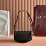 Gucci Women Half Horsebit Mini Bag-Black 860784AAFW0