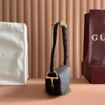 Gucci Women Half Horsebit Mini Bag-Black 860784AAFW0