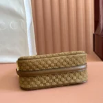 Gucci Women Half Horsebit Mini Bag-Brown ‎860784AAEE7