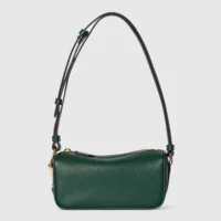 Gucci Women Half Horsebit Mini Bag-Dark Green ‎860784AAFW0