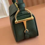 Gucci Women Half Horsebit Mini Bag-Dark Green ‎860784AAFW0