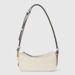 Gucci Women Half Horsebit Mini Bag-White ‎860784AAFW0