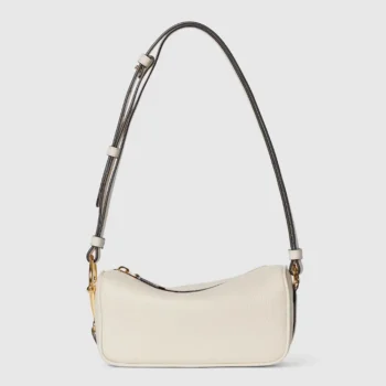 Gucci Women Half Horsebit Mini Bag-White ‎860784AAFW0