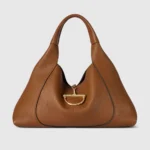 Gucci Women Softbit Maxi Shoulder Bag-Brown 837466AAEAO