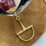 Gucci Women Softbit Maxi Shoulder Bag-Brown ‎837466AAFLB