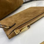 Gucci Women Softbit Maxi Shoulder Bag-Brown ‎837466AAFLB