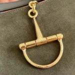 Gucci Women Softbit Maxi Shoulder Bag-Dark Green ‎837466AAFLB