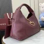 Gucci Women Softbit Maxi Shoulder Bag-Maroon 837466AAEAO