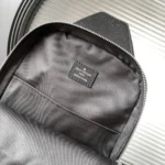 Louis Vuitton LV Men Avenue Slingbag Taiga Cowhide Leather-Black M30863