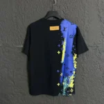 Louis Vuitton LV Men Watercolor Graffiti Letter Print