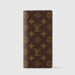 Louis Vuitton LV Unisex Brazza Wallet Monogram Canvas-M66540