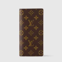 Louis Vuitton LV Unisex Brazza Wallet Monogram Canvas-M66540