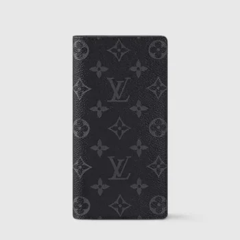 Louis Vuitton LV Unisex Brazza Wallet Monogram Eclipse-M61697