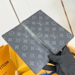 Louis Vuitton LV Unisex Brazza Wallet Monogram Eclipse-M61697